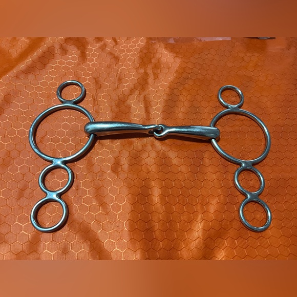 3 Ring Elevator Bit (Equestrian Tack) - Picture 1 of 4